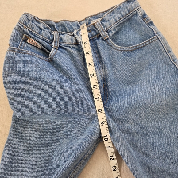 Vintage Guess 24 Inch Waist Blue Jeans Kids 14 Petite Womens - Picture 5 of 10